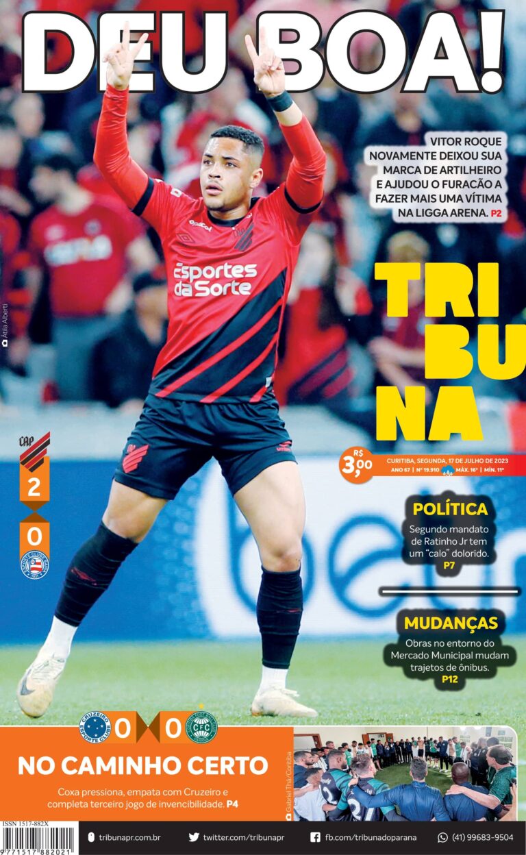 Capa do dia 17/07/23