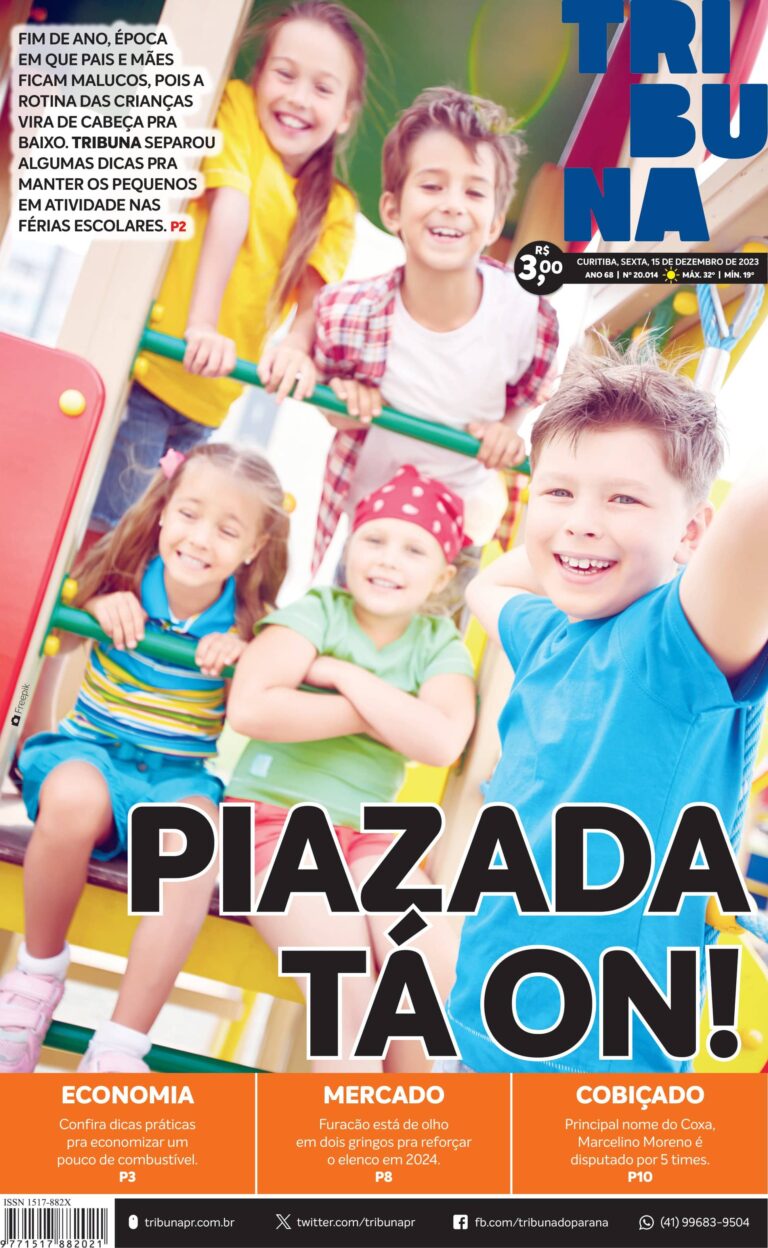 Capa do dia 15/12/23