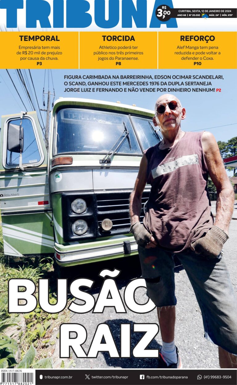 Capa do dia 12/01/24