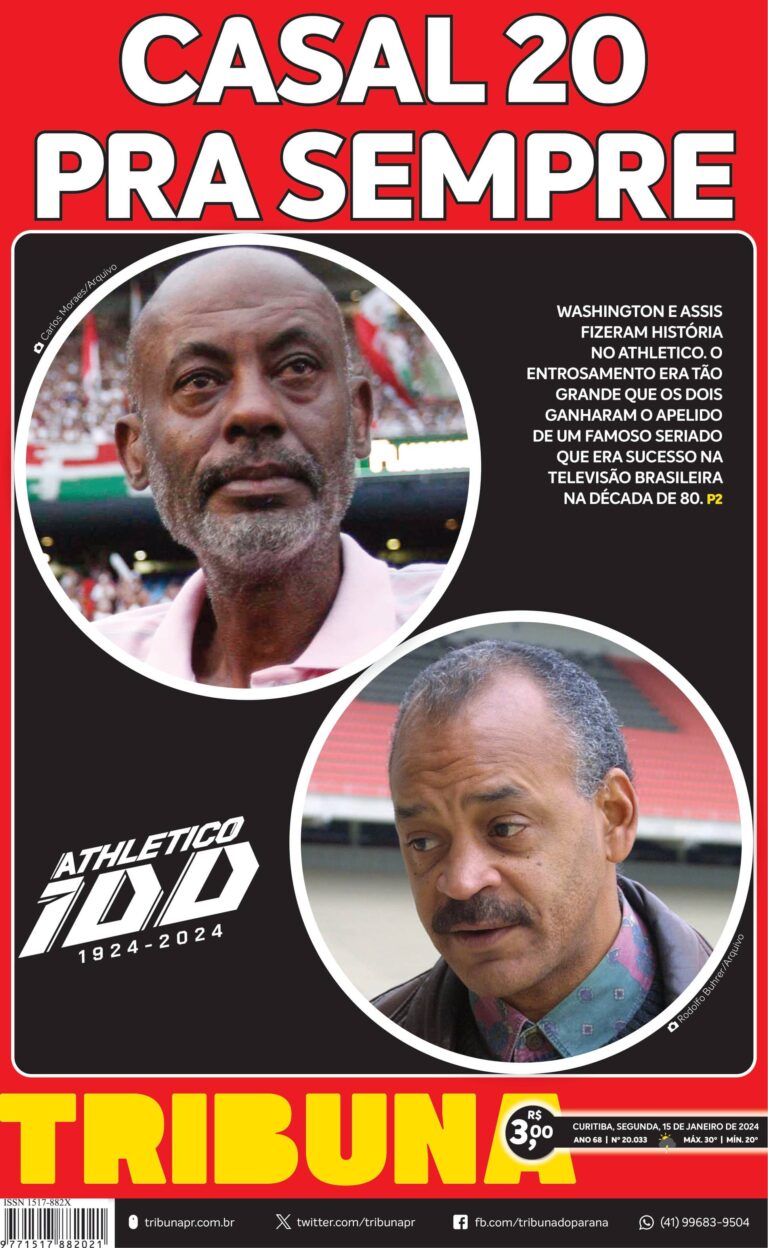 Capa do dia 15/01/24