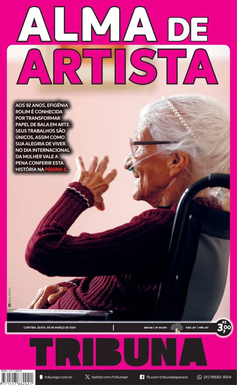 Capa do dia 08/03/24