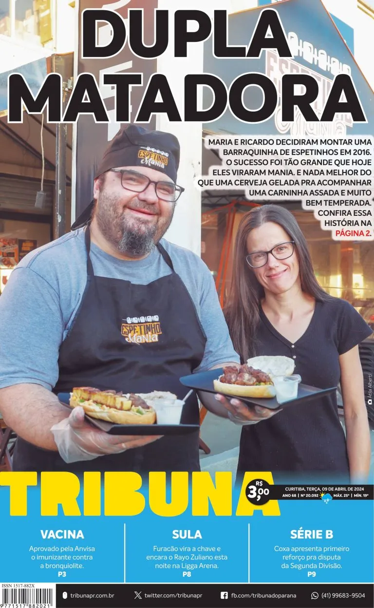 Capa do dia 09/04/24