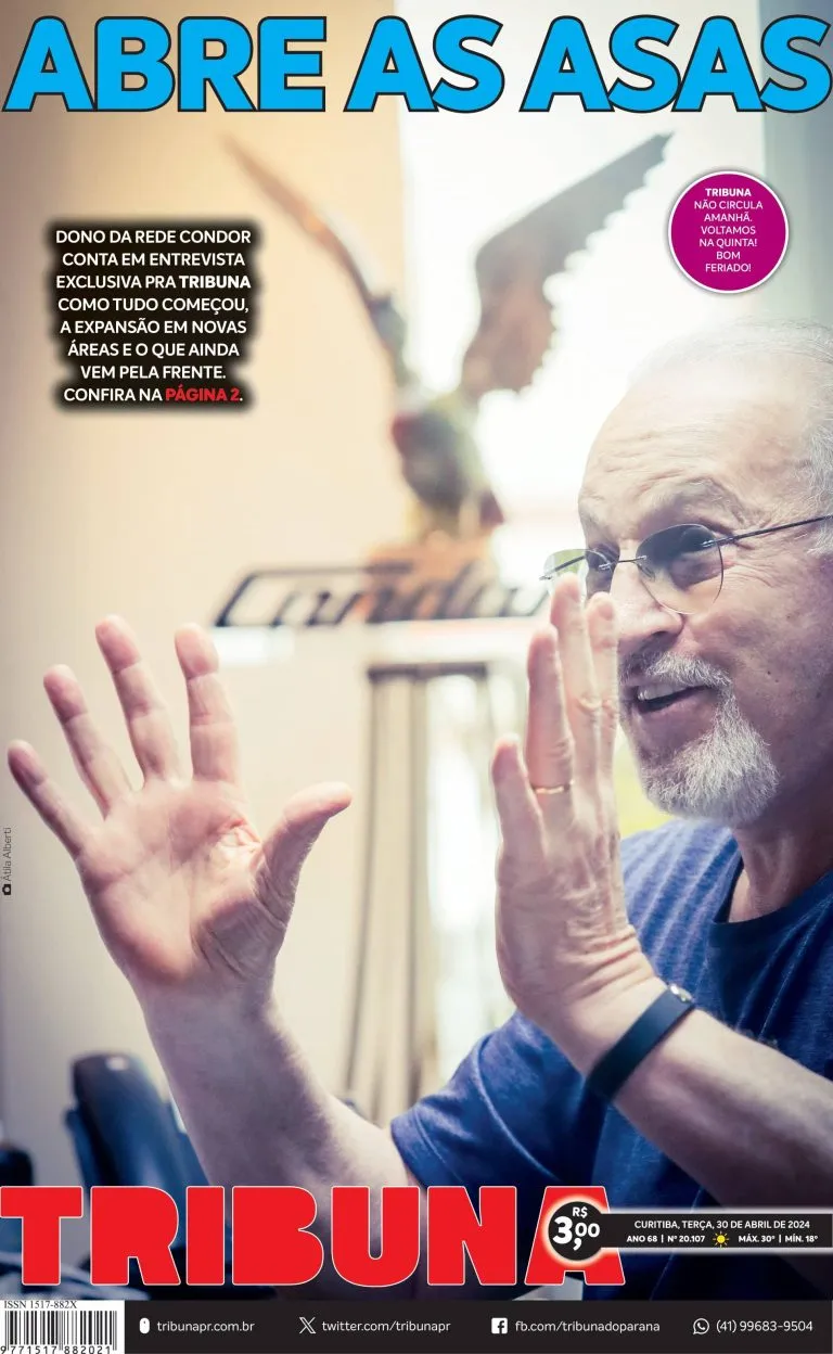 Capa do dia 30/04/24