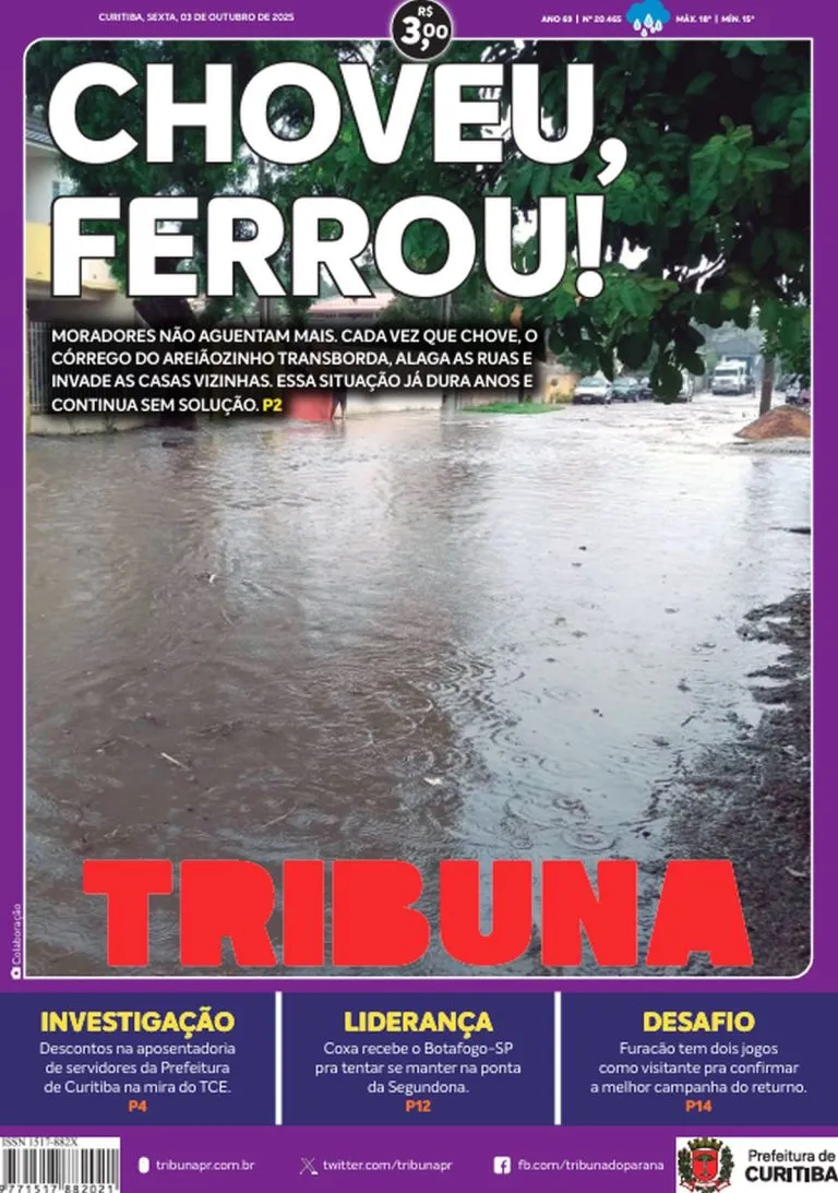 Capa de 03/10/2025
