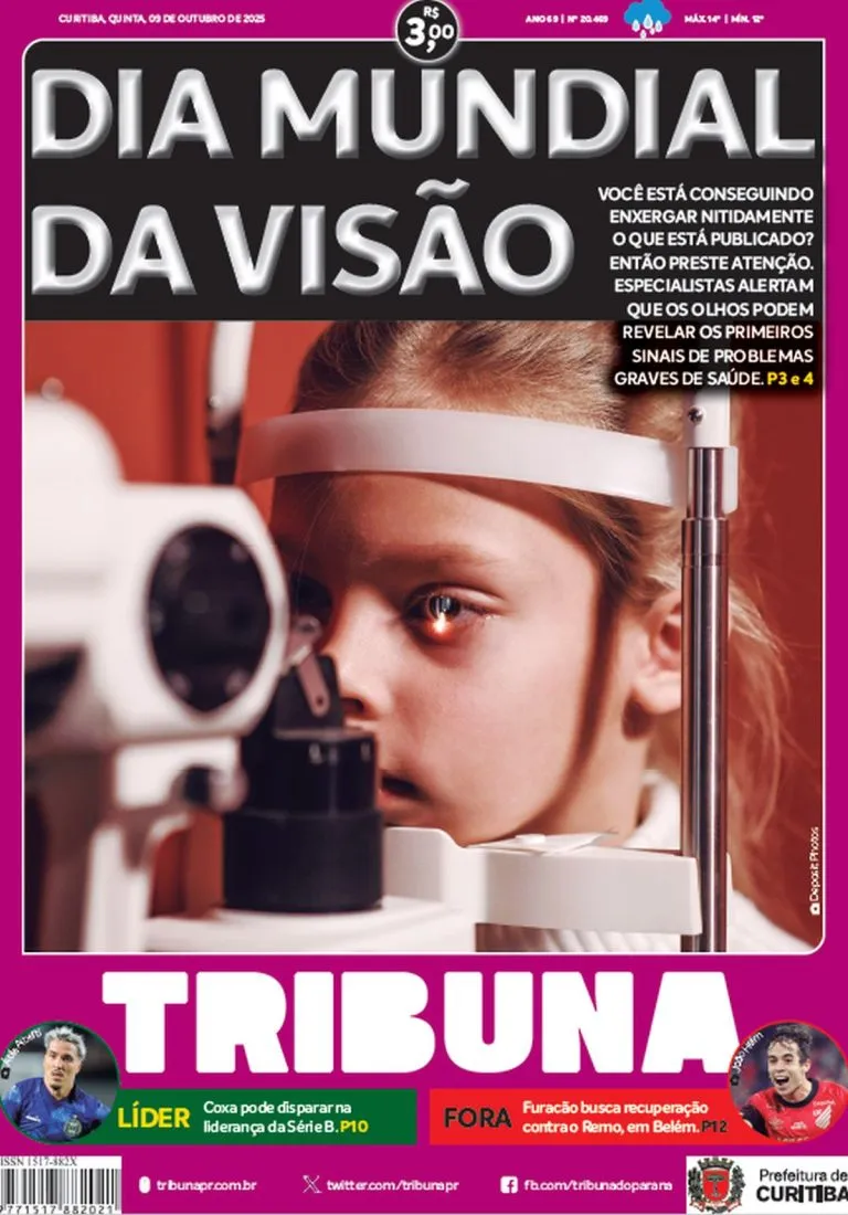 Capa do dia 09/10/12