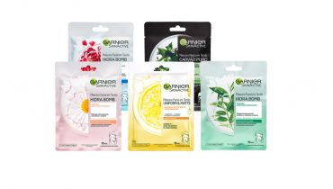 máscaras faciais garnier