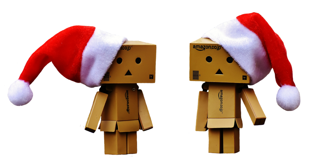 bonecos com gorro de natal