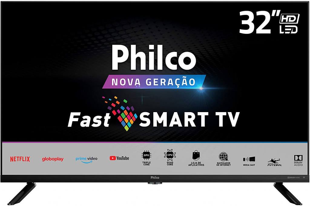 Smart TV Philco PTV32G70SBL LED- HD- WIFI integrado | Amazon.com.br