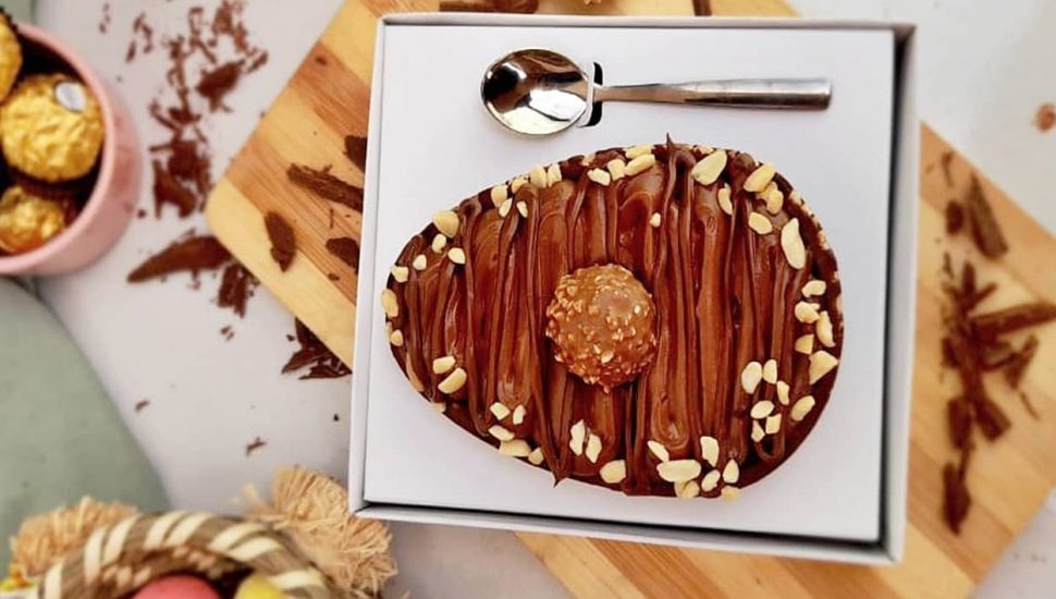 Como fazer ovo de páscoa em casa com recheio de ferreo rocher