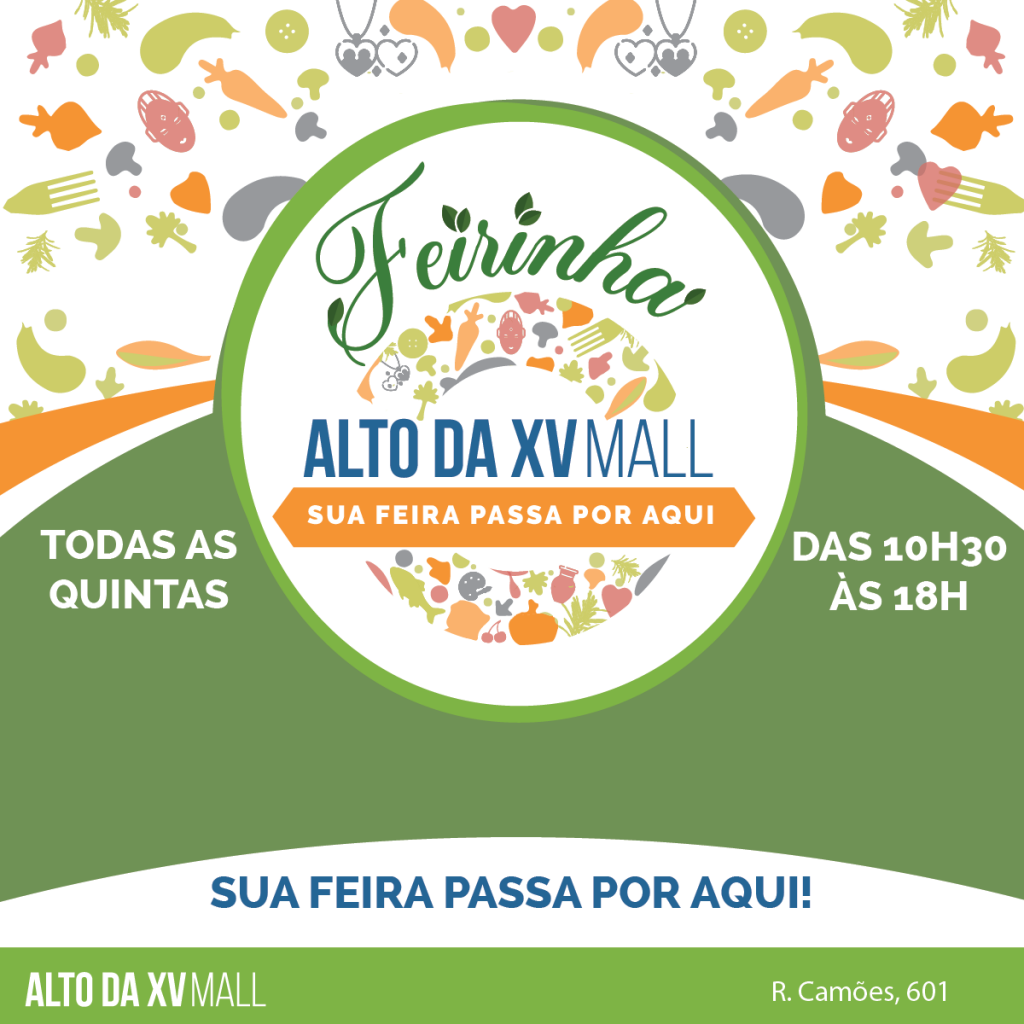 Com participação de produtores locais, shopping de Curitiba promove feira de orgânicos e artesanatos nesta quinta-feira