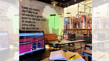 Café, wifi e espaço gratuito para trabalhar. Bar em Curitiba têm lugar tranquilo para quem cansou do home office