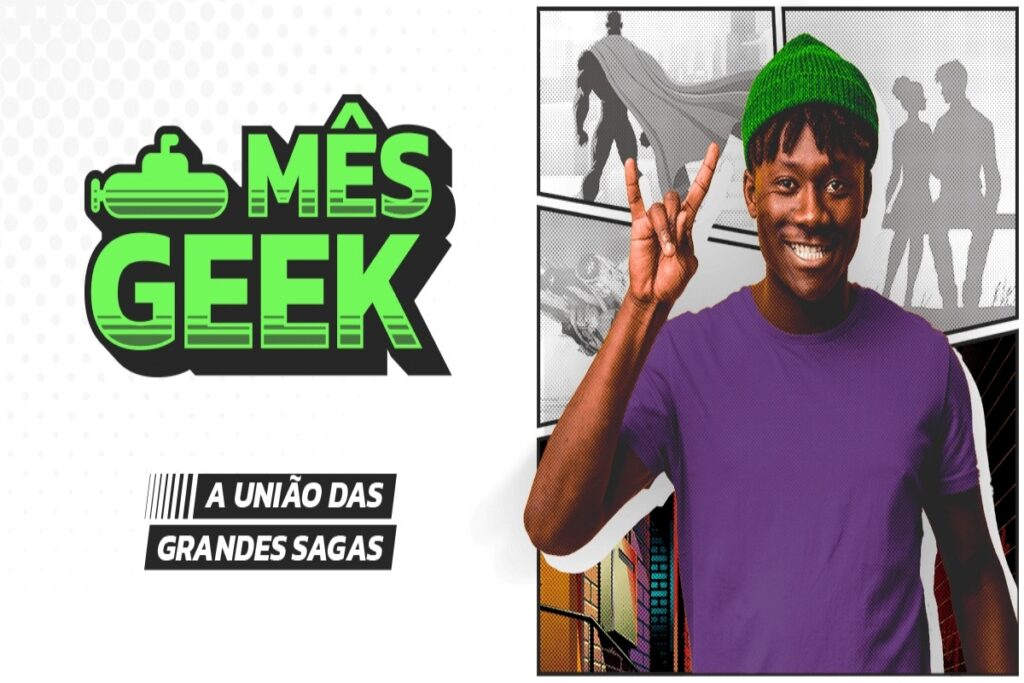 Mês Geek: Submarino traz descontos de até 20% em livros, games e brinquedos