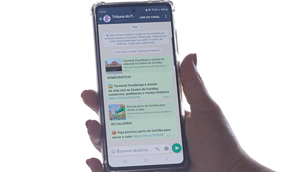 Tribuna ganha canal no WhatsApp; veja como criar o seu