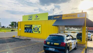 Gigante dos pneus inaugura loja container na RMC