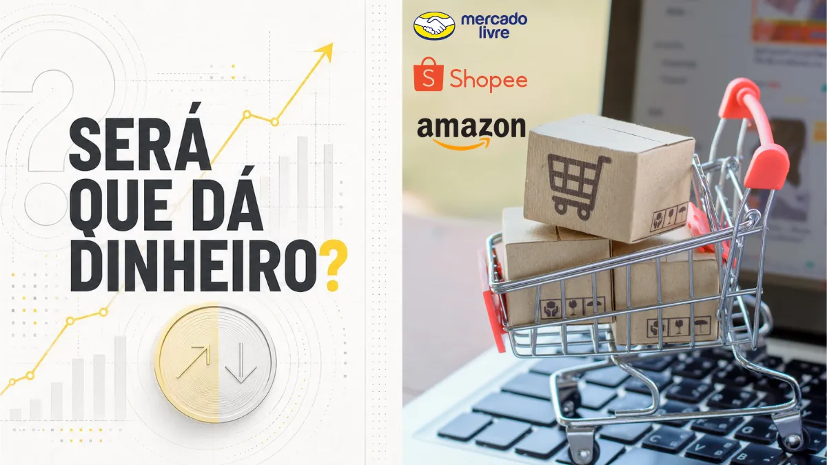 Vender produtos de casa pelo Mercado Livre, Shopee e Amazon — Será que dá dinheiro?