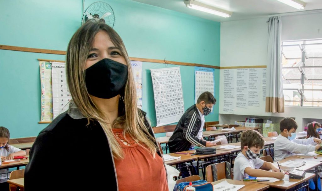 A decisão de Daniele em voltar aos estudos partiu da filha. 