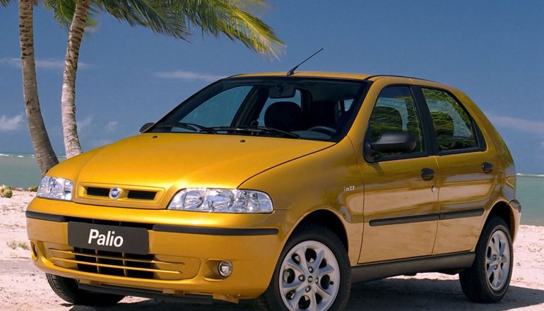Fiat Palio foi por muitos anos o campeão de vendas no Brasil. 