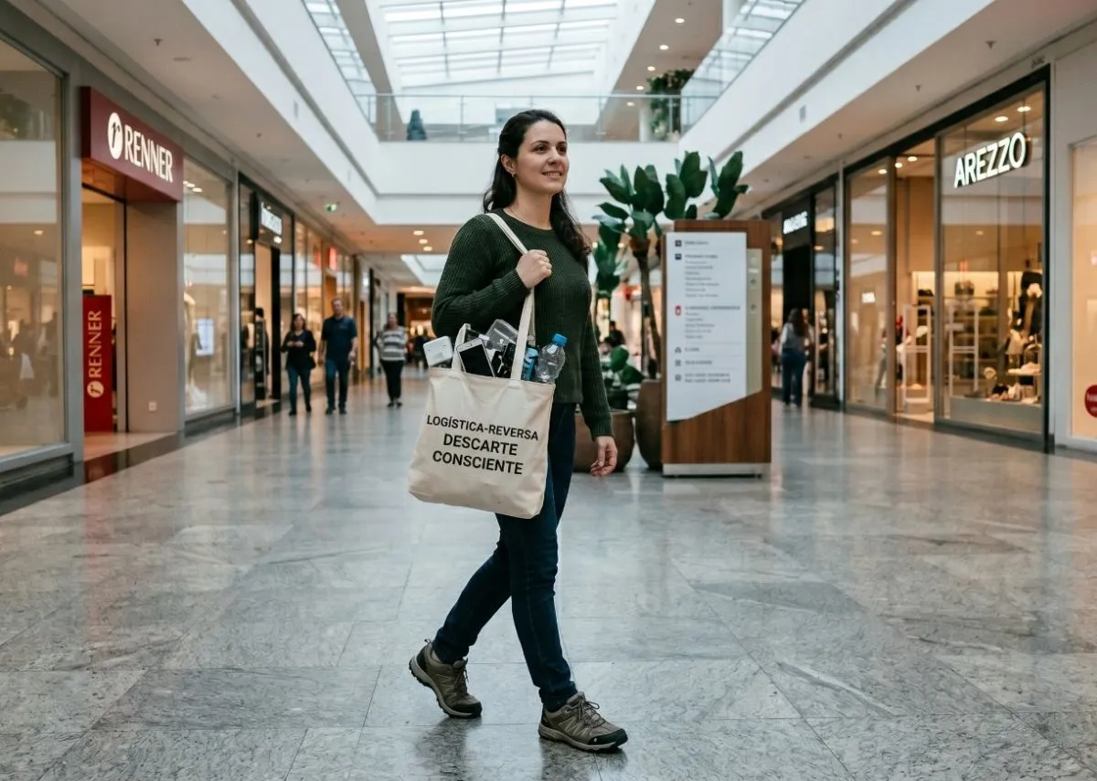 Logística-reversa no shopping: o descarte correto a um passo de você