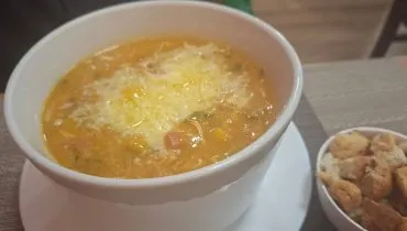 Caldo de Quenga, da Cabana da Sopa