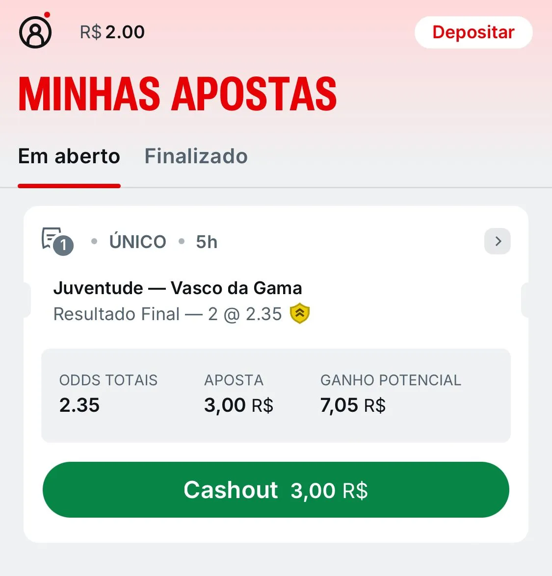 Cashout Superbet