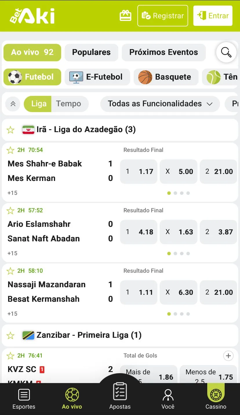 Pagamento antecipado na Betaki para apostas no futebol