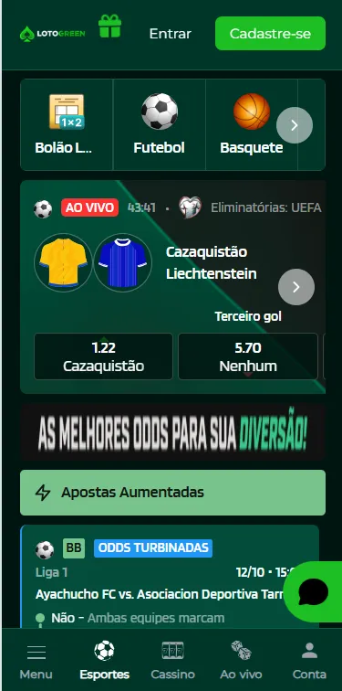 Logogreen paga antecipado para diversas categorias de esportes