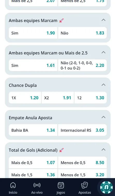 Chance Dupla na Novibet