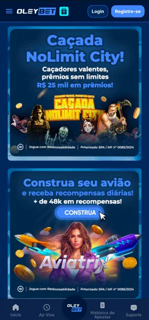 Ofertas para cassino na plataforma nova Oleybet