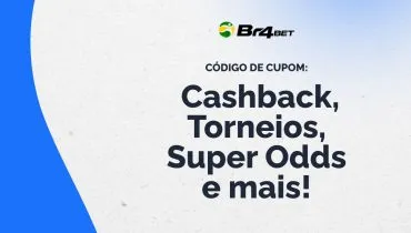 Código de cupom Br4bet