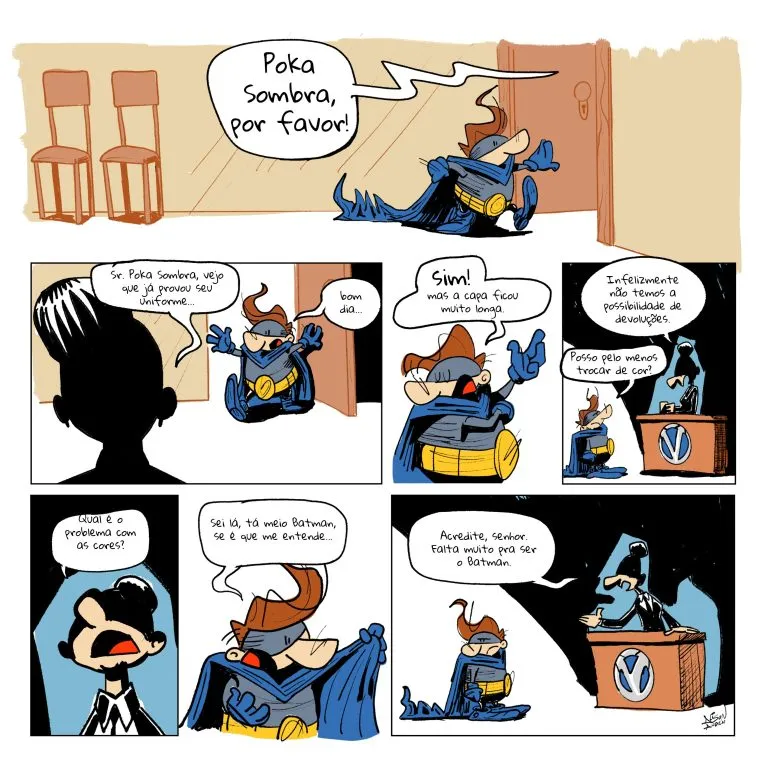 Tá muito Batman – Poka Sombra