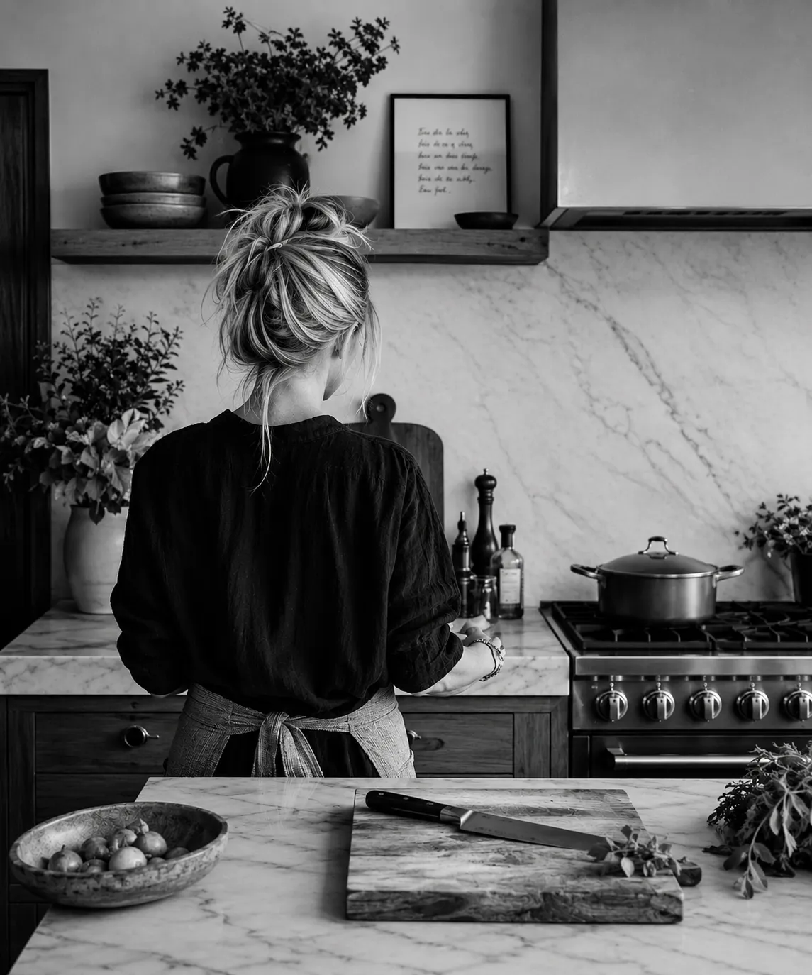Cozinhar como quem escreve o que vem da alma